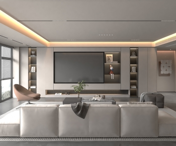 Modern A Living Room-ID:841209913