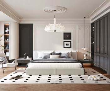 French Style Bedroom-ID:245322947