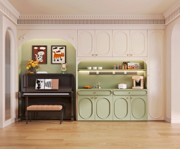 French Style Sideboard-ID:747503048
