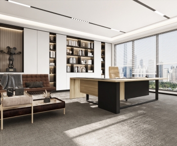 Modern Manager's Office-ID:980770625