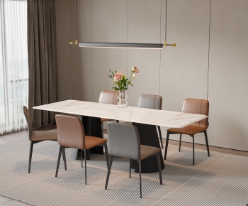 Modern Dining Table And Chairs-ID:251846081