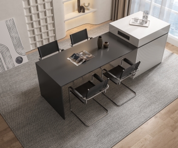 Modern Dining Table And Chairs-ID:351760451