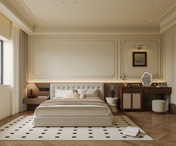 French Style Bedroom-ID:741878996