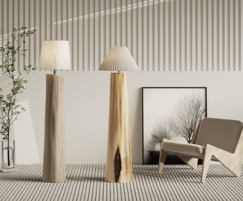 Wabi-sabi Style Floor Lamp-ID:587699446