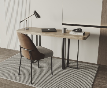 Modern Computer Desk And Chair-ID:920105939