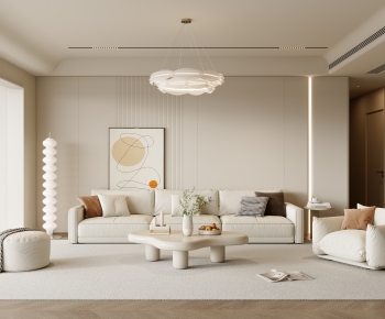Modern A Living Room-ID:603734028