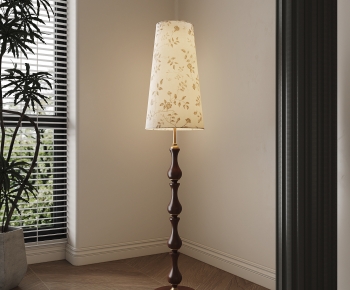 French Style Floor Lamp-ID:128541077