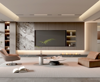 Modern A Living Room-ID:883019044