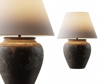 Wabi-sabi Style Table Lamp-ID:395760541