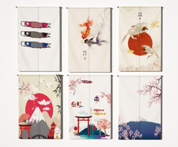 Japanese Style Door Curtain-ID:447516926