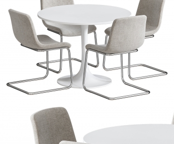 Modern Dining Table And Chairs-ID:301107881
