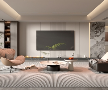 Modern A Living Room-ID:867125034