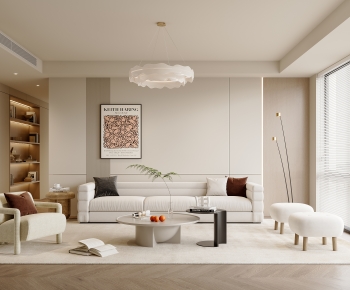 Modern A Living Room-ID:297204024