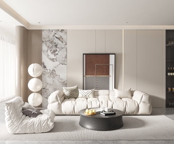 Modern A Living Room-ID:880948073