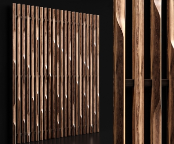 Modern Wooden Screen Partition-ID:611186983