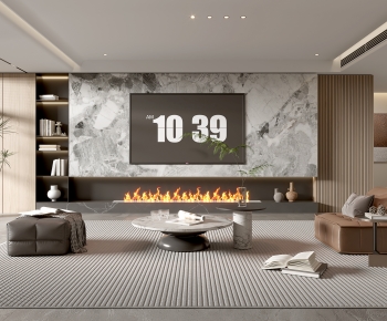 Modern A Living Room-ID:824172979