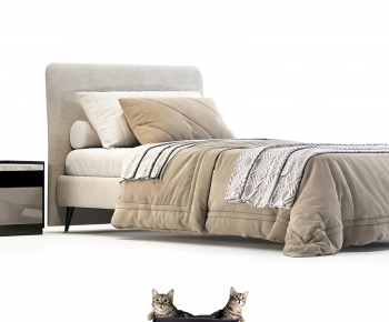 Modern Single Bed-ID:828125002