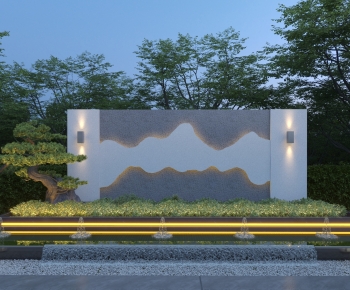New Chinese Style Landscape Wall-ID:454957966