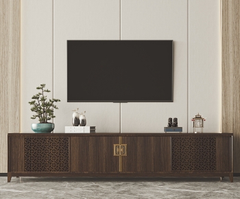 New Chinese Style TV Cabinet-ID:536243925