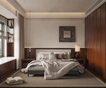 Wabi-sabi Style Bedroom-ID:920080902