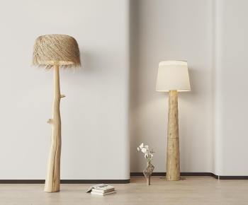 Wabi-sabi Style Floor Lamp-ID:739116915