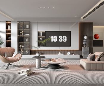 Modern A Living Room-ID:897679369