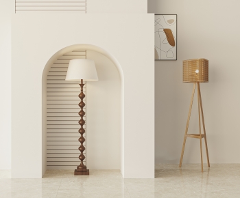 Wabi-sabi Style Floor Lamp-ID:475070524