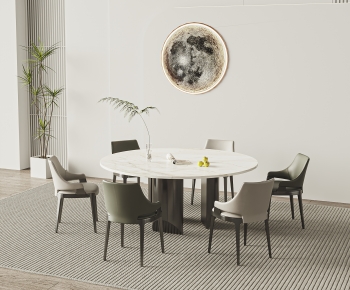 Modern Dining Table And Chairs-ID:766855004