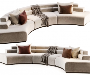 Modern Curved Sofa-ID:802428019