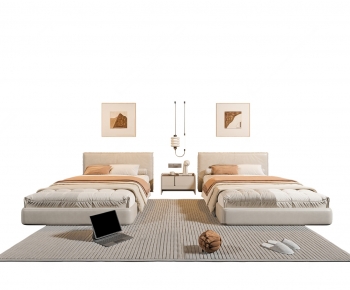 Modern Single Bed-ID:541274074