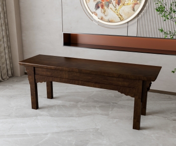 New Chinese Style Bench-ID:713417055