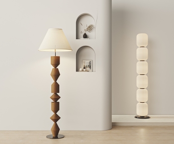 Wabi-sabi Style Floor Lamp-ID:123336083