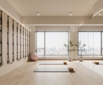 Modern Yoga Room-ID:924251082