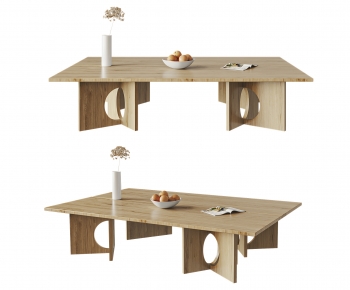 Wabi-sabi Style Dining Table-ID:371159084