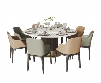 Modern Dining Table And Chairs-ID:898299245