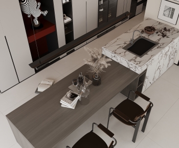 Modern Dining Table And Chairs-ID:836034064