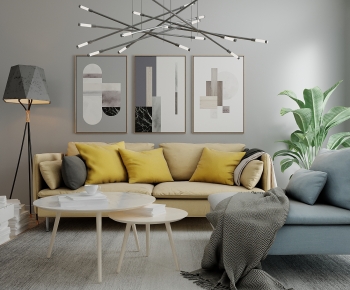 Nordic Style Sofa Combination-ID:976277118