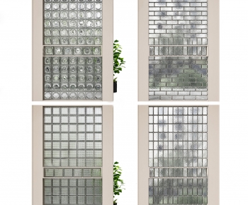 Modern Glass Screen Partition-ID:430398945
