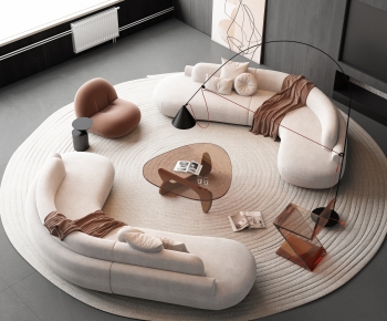 Modern Curved Sofa-ID:980169888