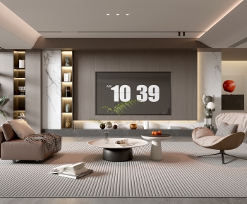 Modern A Living Room-ID:753503081
