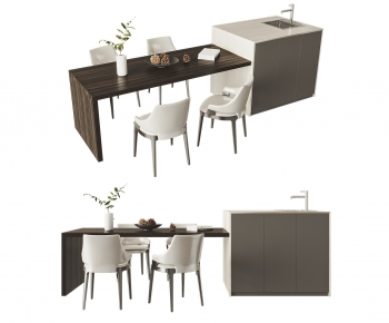 Modern Dining Table And Chairs-ID:946708921