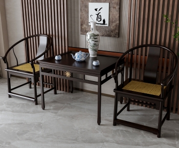 New Chinese Style Leisure Table And Chair-ID:919107915