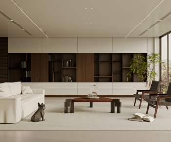 Modern A Living Room-ID:701689743
