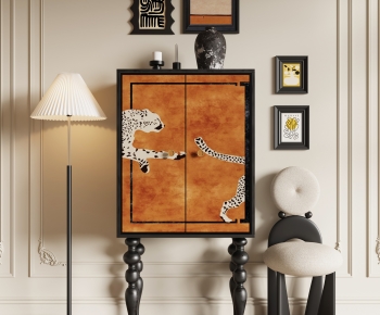 French Style Decorative Cabinet-ID:483432056