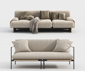 Wabi-sabi Style A Sofa For Two-ID:546801144