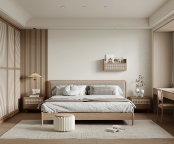 Nordic Style Bedroom-ID:608640913