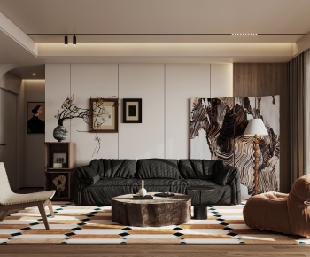Modern A Living Room-ID:126491076