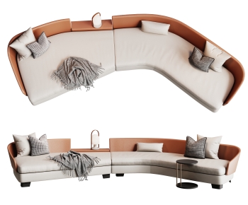 Modern Curved Sofa-ID:842417962