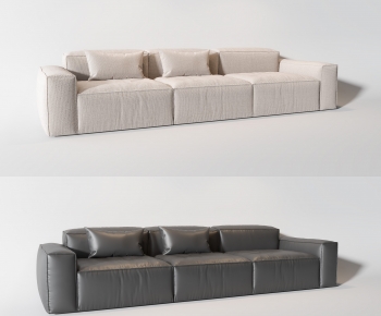 Modern Three-seat Sofa-ID:455195904