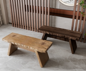 新中式长木板凳-ID:200683121